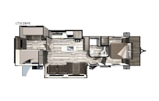2019 Highland Ridge Bunk House with Triple Slide