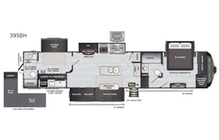 2021 Keystone RV Avalanche 395BH