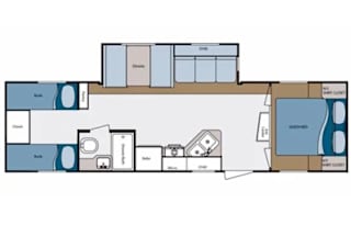 Spacious Kingsport Deluxe Bunkhouse with Updates