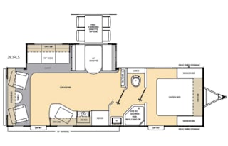 2016 Coachmen RV Catalina 263RLS