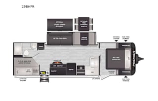 2021 Keystone RV Premier Ultra Lite 29BHPR