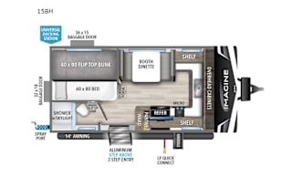 2023 Grand Design Imagine AIM 15BH