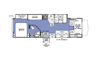BOB-2018 Forest River RV Sunseeker 3270S Ford