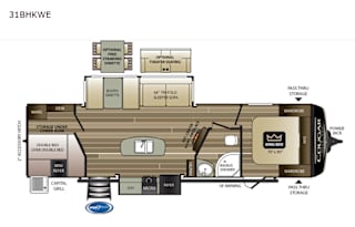 2020 COUGAR Half-Ton RV PREMIUM 31BHKWE 35FT