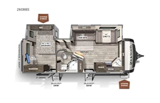2021 Forest River RV Rockwood Ultra Lite 2608BS