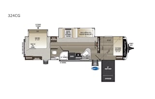 Winter Glamping? 38ft Travel Trailer w/ Arctic Pkg