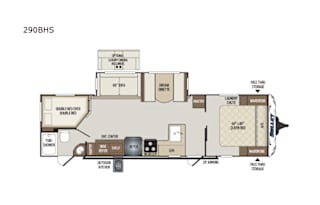 2019 Keystone RV Bullet 290BHS
