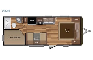 2016 Keystone RV Hideout 212 LHS