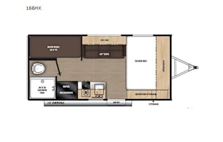 2023 Forest River RV Aurora 16BHX