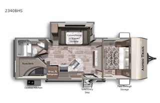 2020 Dutchmen RV Aspen Trail 2340BHS