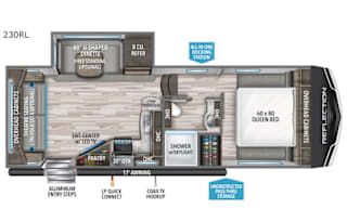 2020 Grand Design Reflection 150 Series 230RL