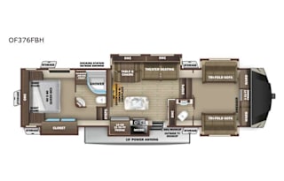 2021 Highland Ridge Open Range376FBH