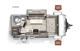 2021 Forest River RV Rockwood GEO Pro G19FBS