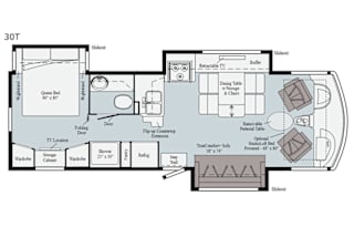 "BIG"  2020 Winnebago Adventurer 30T