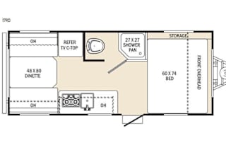 2016 Coachmen RV Clipper Ultra-Lite 17RD