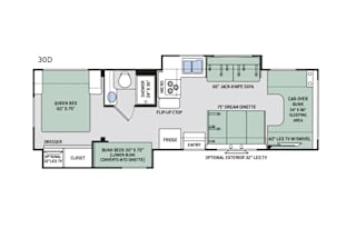2017 Class C Bunkhouse