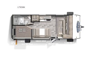 2023 Forest River RV Salem FSX 179DBK
