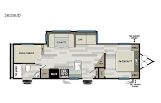 2021 Forest River RV Salem 26DBUD