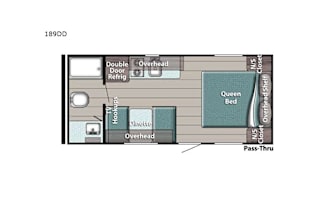 Perfect lightweight camper! Pet Friendly.