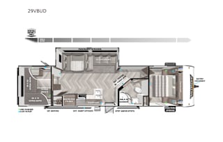 2022 Forest River RV Wildwood 29VBUD
