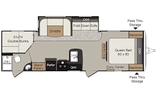 2016 Keystone RV Passport 2810BHWE Grand Touring