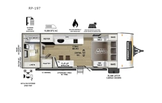 2025 R POD-197  The perfect couples camper!