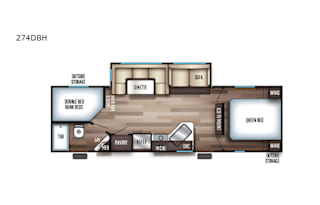 2019 Cherokee Forest River. Sleeps 10!