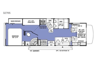 2021 Forest River RV Sunseeker 3270S Ford
