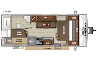 2019 Jayco Jay Flight SLX RME 242BHSW
