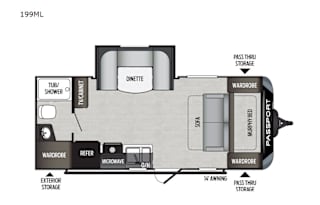 2020 Keystone RV Passport 199ML SL Series