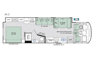 2019 Thor Motor Coach Miramar 34.2