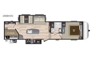 2019 Keystone RV Hideout 298BHDS