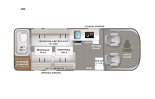 2022 Thor Motor Coach Sequence 20L