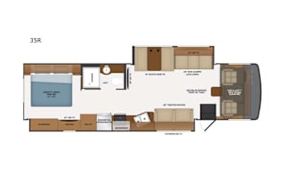 BRAND NEW 2021 Fleetwood RV Flair 35R