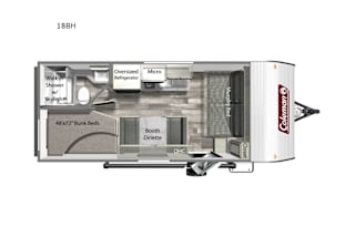 2024 Dutchmen RV Coleman Lantern LT Series 18BH