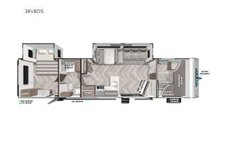 "Silver Surfer Setups"  2022 Forest River Salem 36