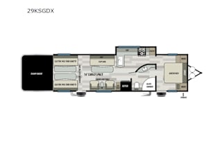 2023 Forest River RV Shockwave 29KSGDX