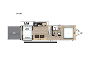 Family & Pet Friendly Toy Hauler Off Grid Capable