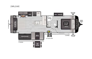 2022 Keystone RV Cougar Half-Ton 29RLSWE