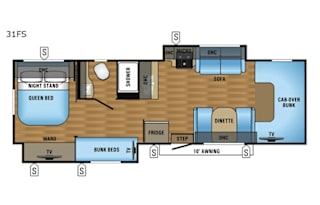 2017 Jayco Greyhawk 31FS "Outback"