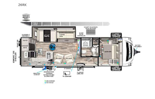 2021 Forest River RV Vibe 26RK