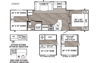 2019 Palomino Puma w Outdoor Kitchen Sleeps 10