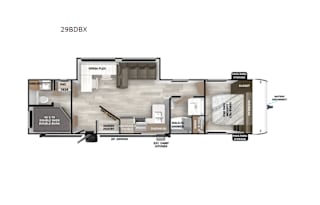 2025 Forest River RV Salem 29BDBX
