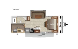 Queen bed, 2 bunks - commercially insured!