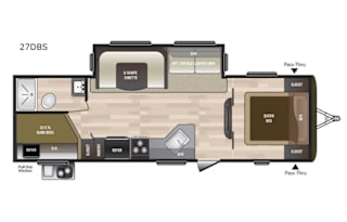 2018 Keystone RV Hideout 27DBS