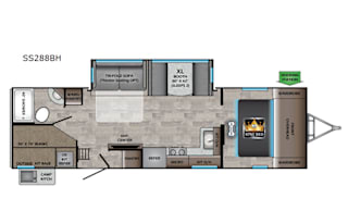 2020 CrossRoads RV Sunset Trail SS288BH