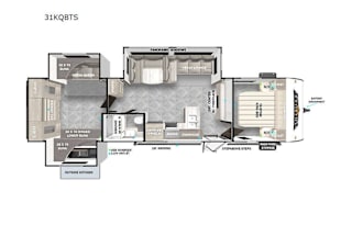 2023 Forest River RV Wildwood 31KQBTS