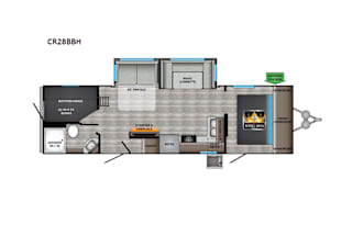 2021 CrossRoads RV Cruiser Aire CR28BBH