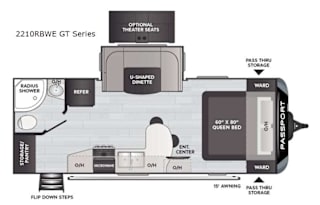 2021 Keystone RV Passport 2210RBWE GT Series