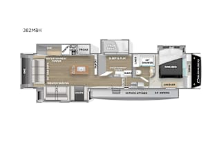Stationary spot-2022 Prime Time RV Crusader 382MBH